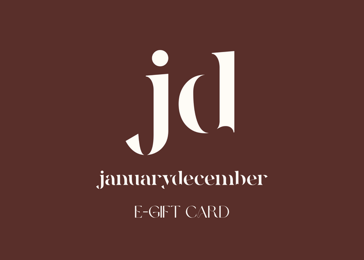 januarydecember e-gift card - januarydecember
